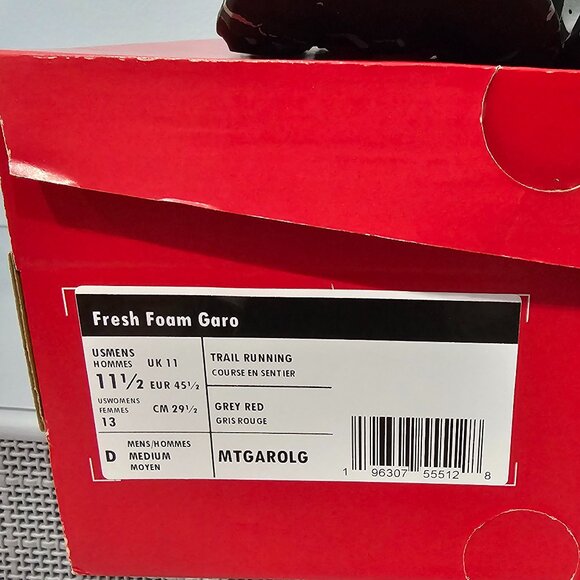 Men's New Balance Fresh Foam Garo Shoes - Picture 5 of 5